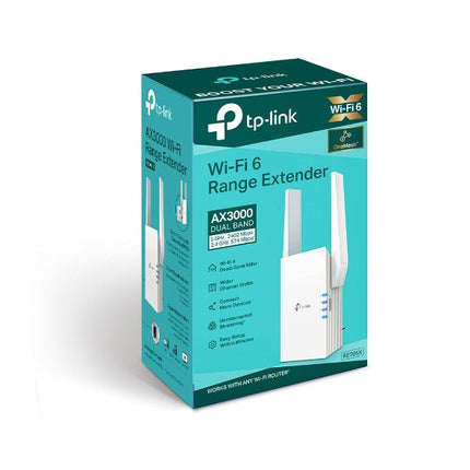 TP-Link RE705X - AX3000 Mesh WiFi 6 Wall Plug Extender