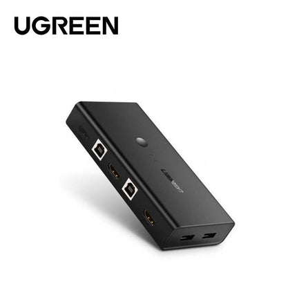 UGREEN 50744/CM200 2 IN 1 OUT KVM HDMI & USB SWITCH BOX 4K 60Hz Ultra HD/50744