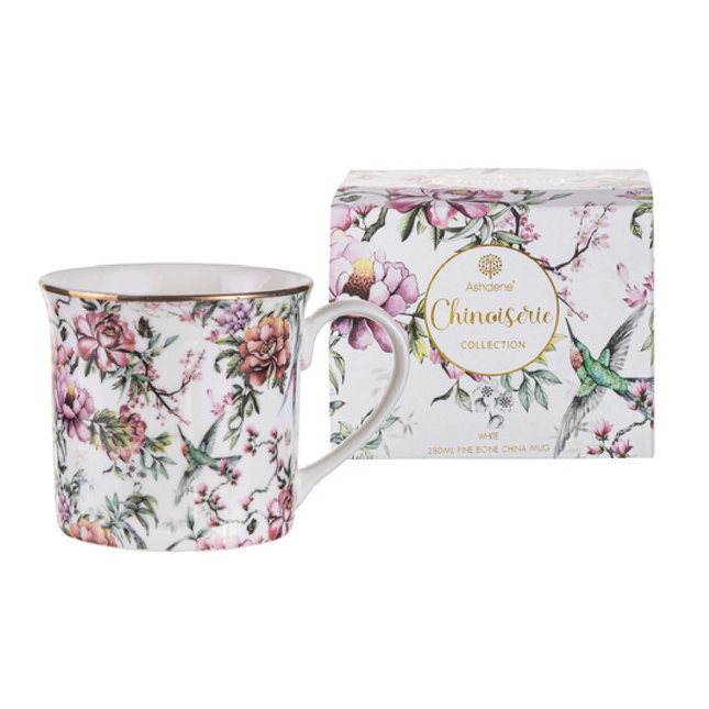 CHINOISERIE WHITE MUG