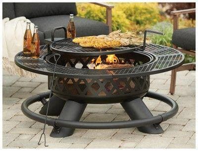 Fire pit on the farm  || موقد حطب دائري - Mega Hardware