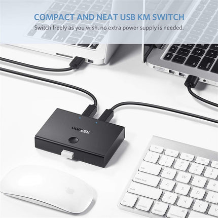 UGREEN USB 2.0 Sharing Switch 2x1 / 30345