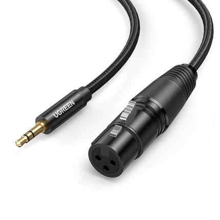 كابل ميكروفون UGREEN 3.5 مم إلى XLR ذكر إلى XLR أنثى /AV182