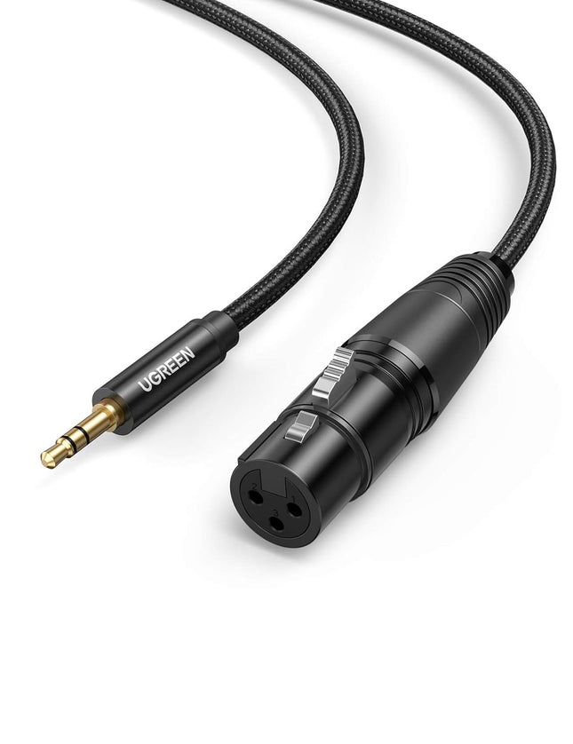 كابل ميكروفون UGREEN 3.5 مم إلى XLR ذكر إلى XLR أنثى /AV182