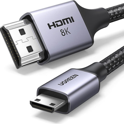 كابل HDMI صغير إلى HDMI بدقة 8K من UGREEN / HD163