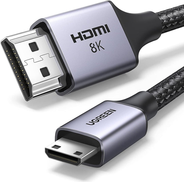 كابل HDMI صغير إلى HDMI بدقة 8K من UGREEN / HD163