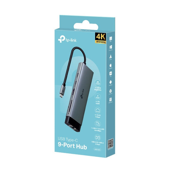 TP-Link UH9120C | USB Type-C 9 in 1 Hub