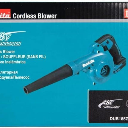 بلور سرعات شفط ومنفاخ DUB185Z شحن 18V بدون بطاريةوشاحن من ماكيتا Makita