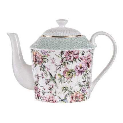 CHINOISERIE WHITE 600ML INFUSER TEAPOT