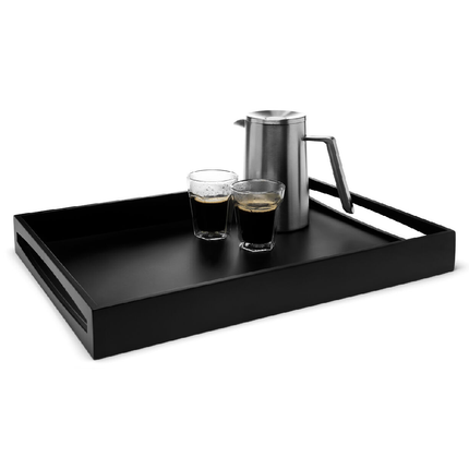 Tray 55x40x6cm MDF black