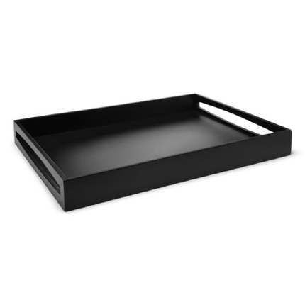 Tray 55x40x6cm MDF black