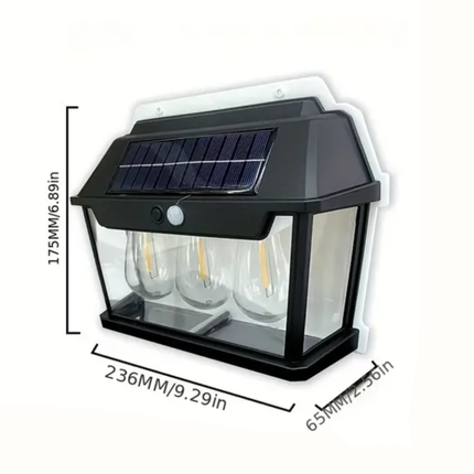 فانوس حائط طاقة شمسية  مقاوم للماء