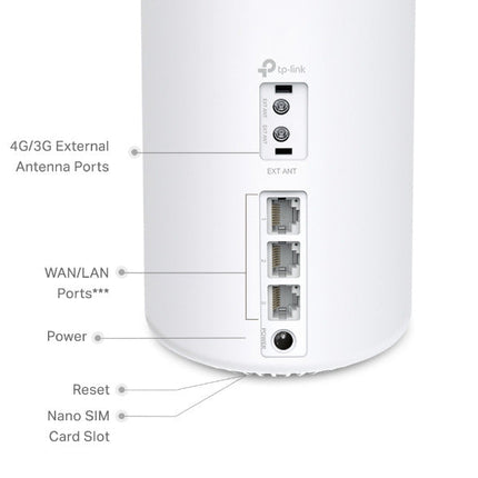 TP-Link Deco X10-4G | 4G+ AX1500 WiFi 6 Gateway