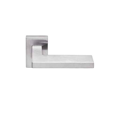 Fadex Door Handles SQUARED MATT NICKEL||يد باب