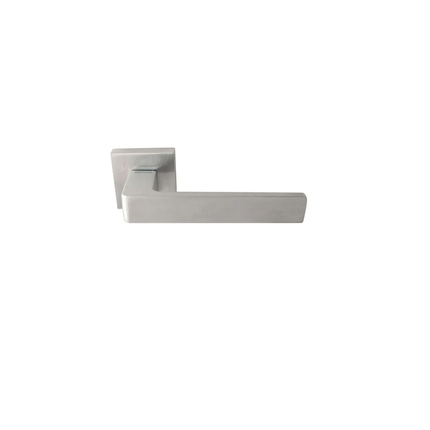 Fadex Door Handles SQUARED MATT NICKEL||يد باب