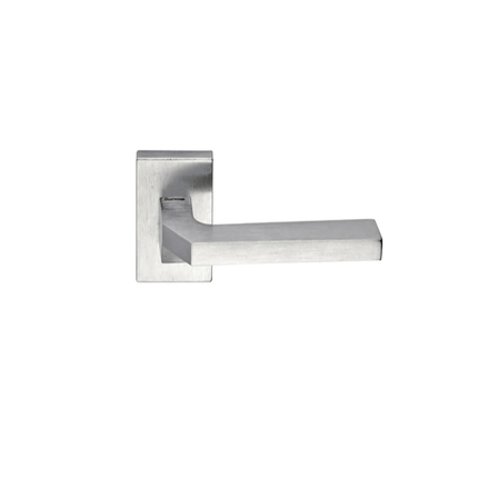 Fadex Door Handles Squared Matt Nickel ||يد باب