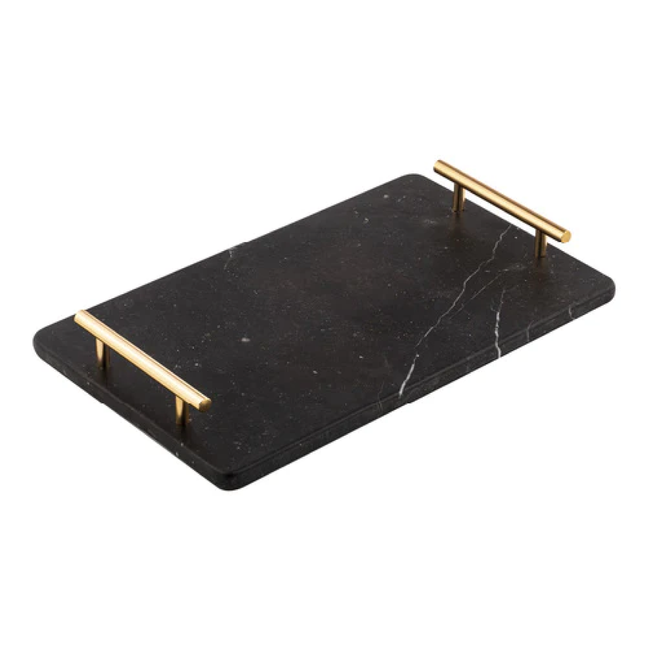 EMERSON BLACK LONG RECTANGLE SERVING BOARD