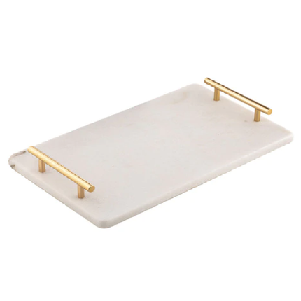 EMERSON WHITE SERVING TRAY