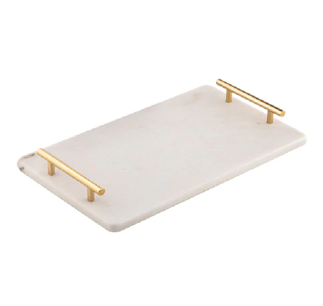 EMERSON WHITE SERVING TRAY