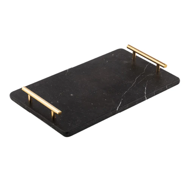 EMERSON BLACK SERVING TRAY