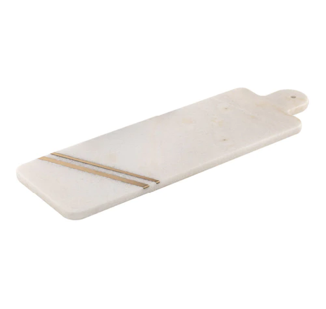 EMERSON WHITE LONG RECTANGLE SERVING BOARD