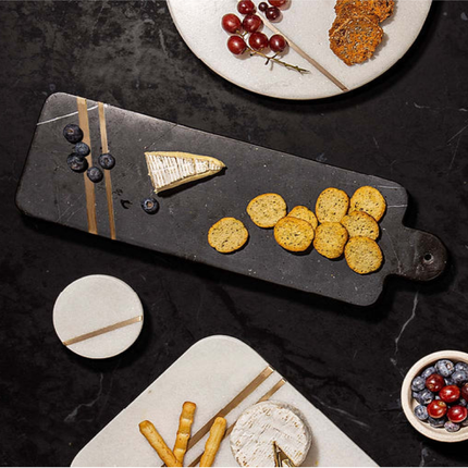 EMERSON WHITE LONG RECTANGLE SERVING BOARD