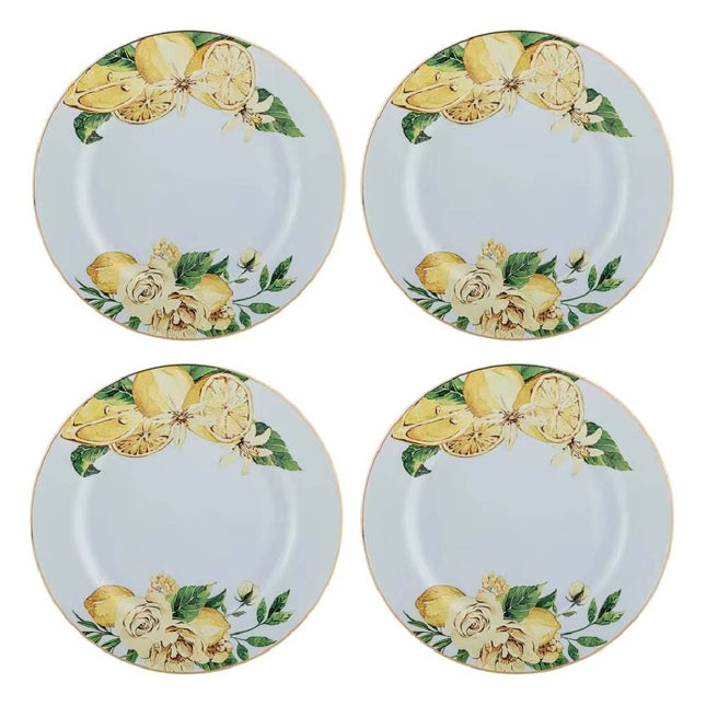 CITRUS BLOOMS SIDE PLATE SET OF 4