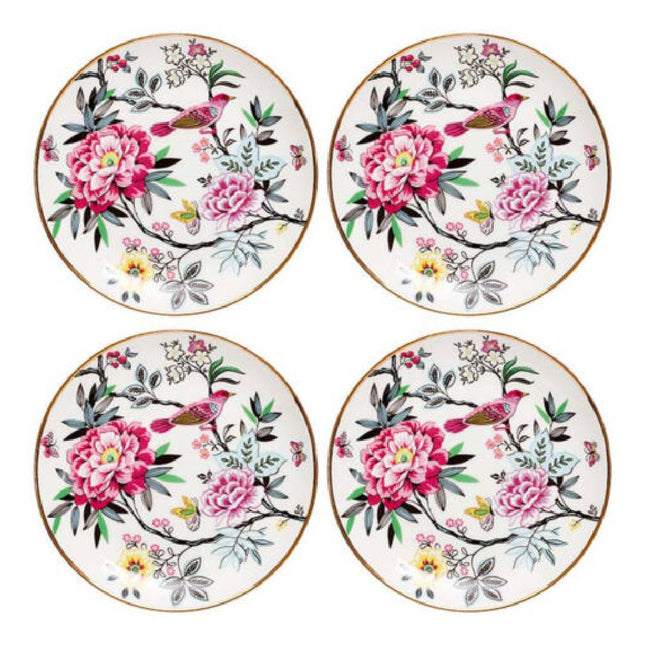 Jardin Peony Side Plate Set Of 4