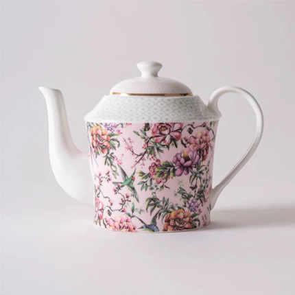 CHINOISERIE PINK 600ML INFUSER TEAPOT