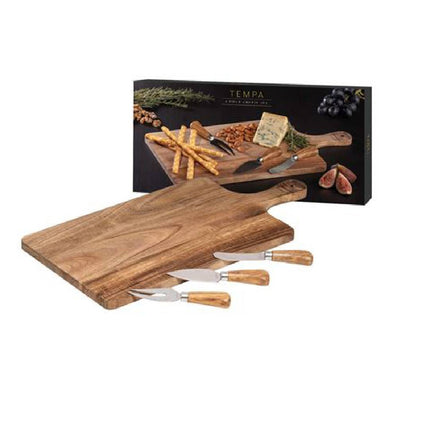 FROMAGERIE SHORT RECTANGLE 4PC CHEESE SET