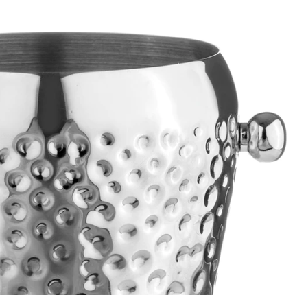 SPENCER HAMMERED SILVER ICE BUCKET