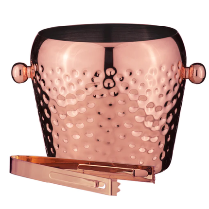 SPENCER HAMMERED COPPER ICE BUCKET