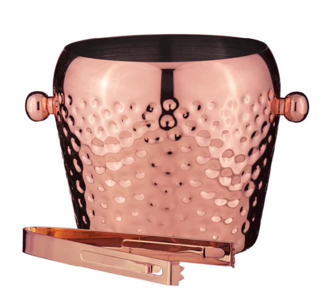 SPENCER HAMMERED COPPER ICE BUCKET