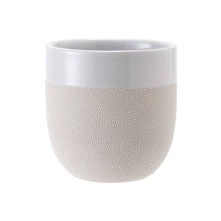 CAFE TEXTURED WHITE TUMBLER