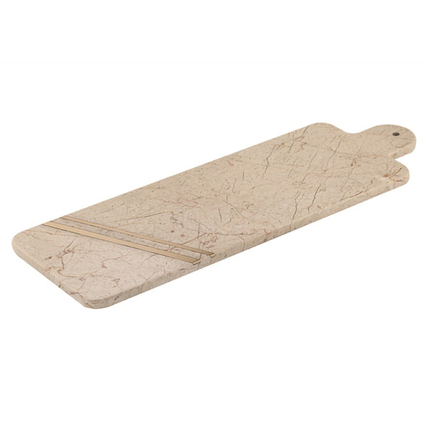 EMERSON CHAMPAGNE LONG RECTANGLE SERVING BOARD