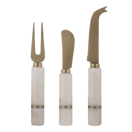 EMERSON WHITE 3PCE GRAZING KNIFE SET