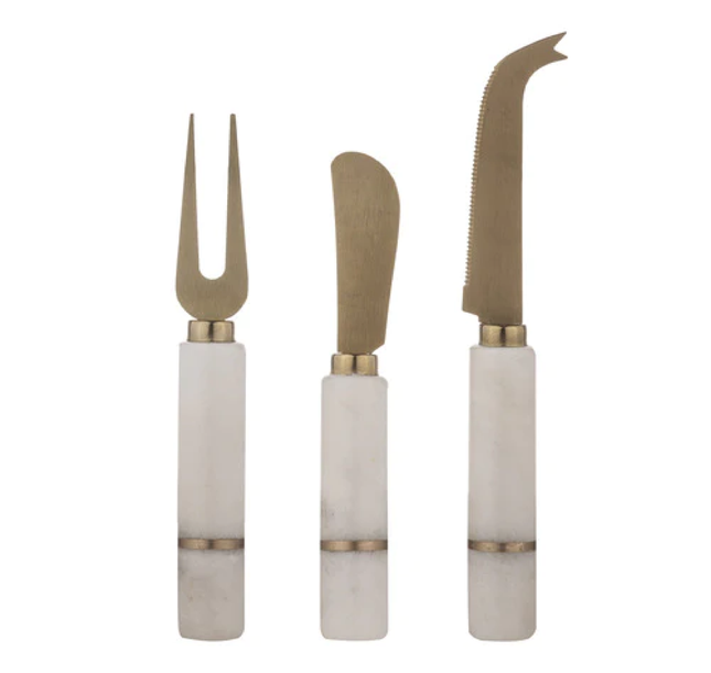 EMERSON WHITE 3PCE GRAZING KNIFE SET