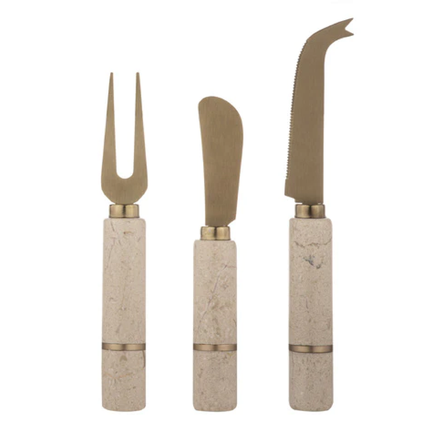 EMERSON CHAMPAGNE 3PCE GRAZING KNIFE SET