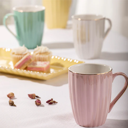 PARISIENNE PEARL ASSORTED 4PCE MUG SET