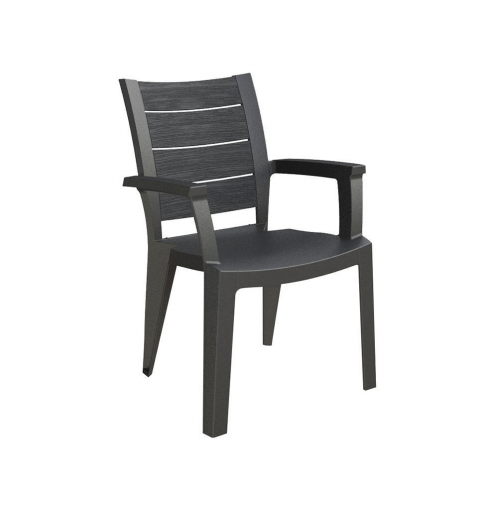 SP.Berner Outdoor Furniture Riva Legno Chair 59x60x87cm كرسي حديقة