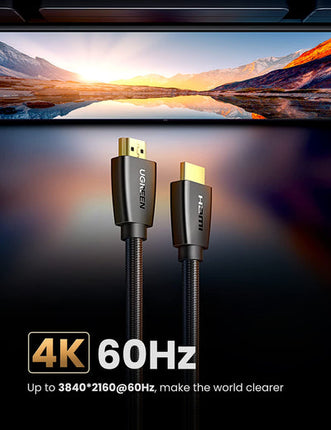 UGREEN High-End HDMI Cable 4K@60Hz HDMI V2.0-HD118